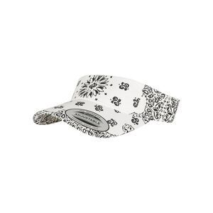 Flexfit Bandana Visor / White/Black
